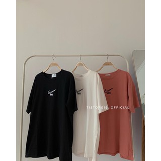 [Mã FATHANG5 giảm 10K đơn 50K] | ẢNH THẬT | ÁO THUN DOUBLE LOGO NK .