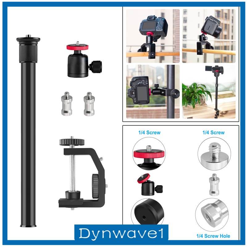 Giá Đỡ Máy Quay Phim Dynwave1 13-23.6inch Ốc Vít 1 / 4 &quot;Có Thể Điều Chỉnh