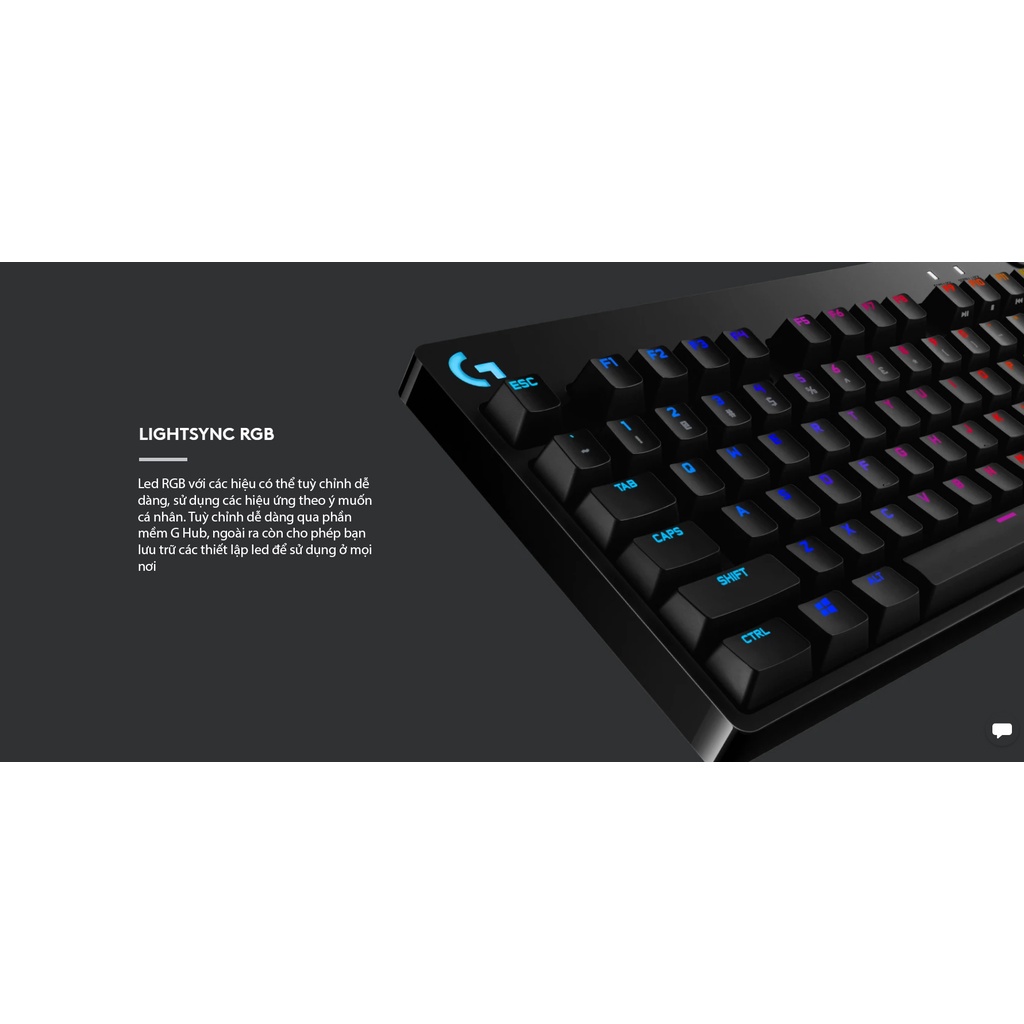 Bàn phím cơ Logitech G pro X Chính hãng bảo hành 24 tháng