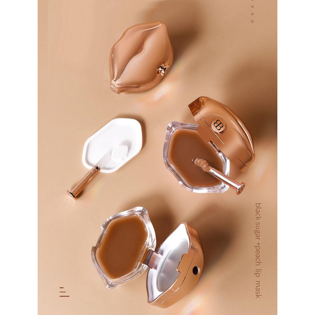 MẶT NẠ NGỦ MÔI ĐƯỜNG NÂU LÀM HỒNG MÔI TẨY TẾ BÀO CHẾT BYBY