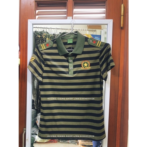 Áo polo nữ thời trang lính cao cấp