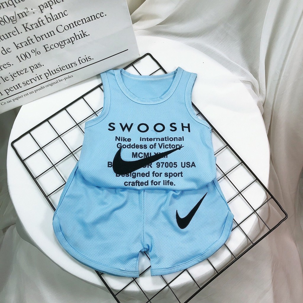 Bộ thông hơi swoosh bé trai