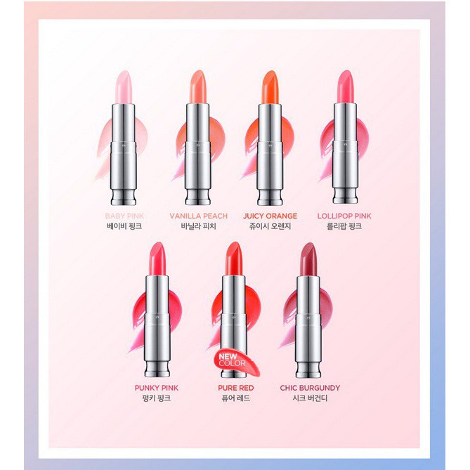 [Mã COSGLORIAT4 -8% đơn 250K] Son dưỡng môi có màu Secret Key Sweet Glam Tint Glow (3,5g)