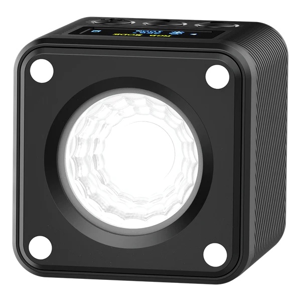 Đèn led COB Ulanzi L2 RGB dung lượng pin 800mAh tích hợp nam châm cùng 11 chế độ hiệu ứng sáng