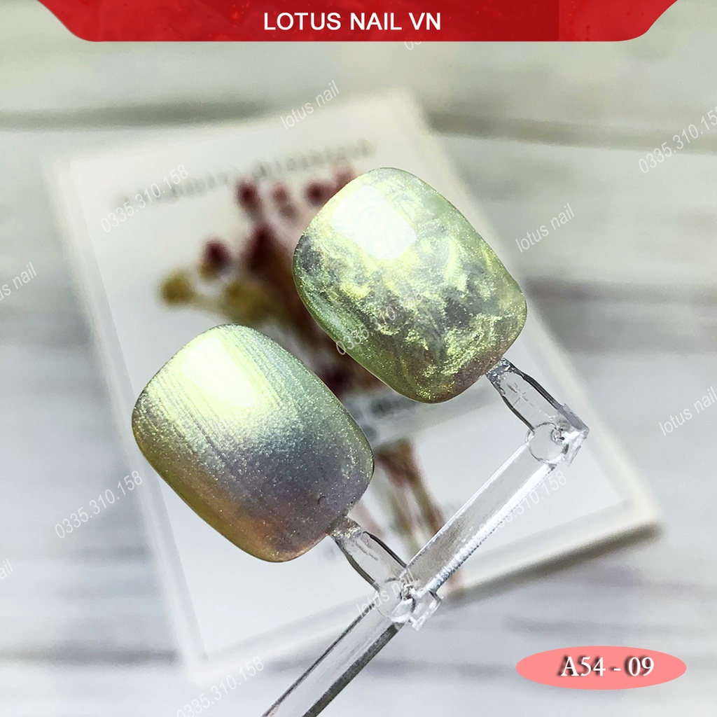 Sơn gel ngọc trai Lotus màu vàng mã A54-09