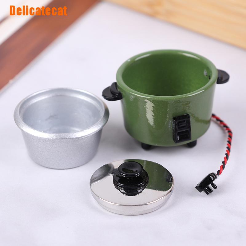 1 Nồi Cơm Điện Mini Tỉ Lệ 1: 12 Trang Trí Nhà Búp Bê