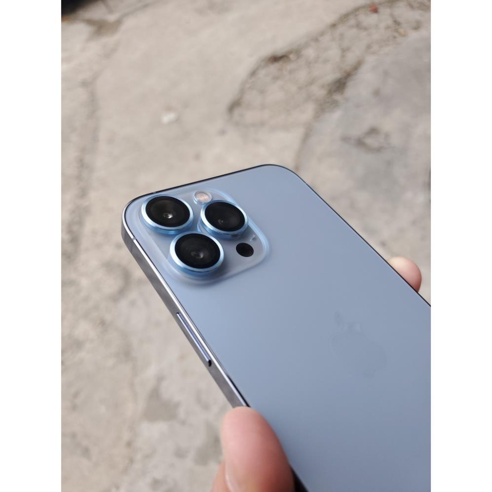 Bộ 3 dán mắt camera Kuzoom cho iPhone 13 Mini, 13, 13 Pro, 13 Pro max bảo vệ từng mắt camera chính hãng