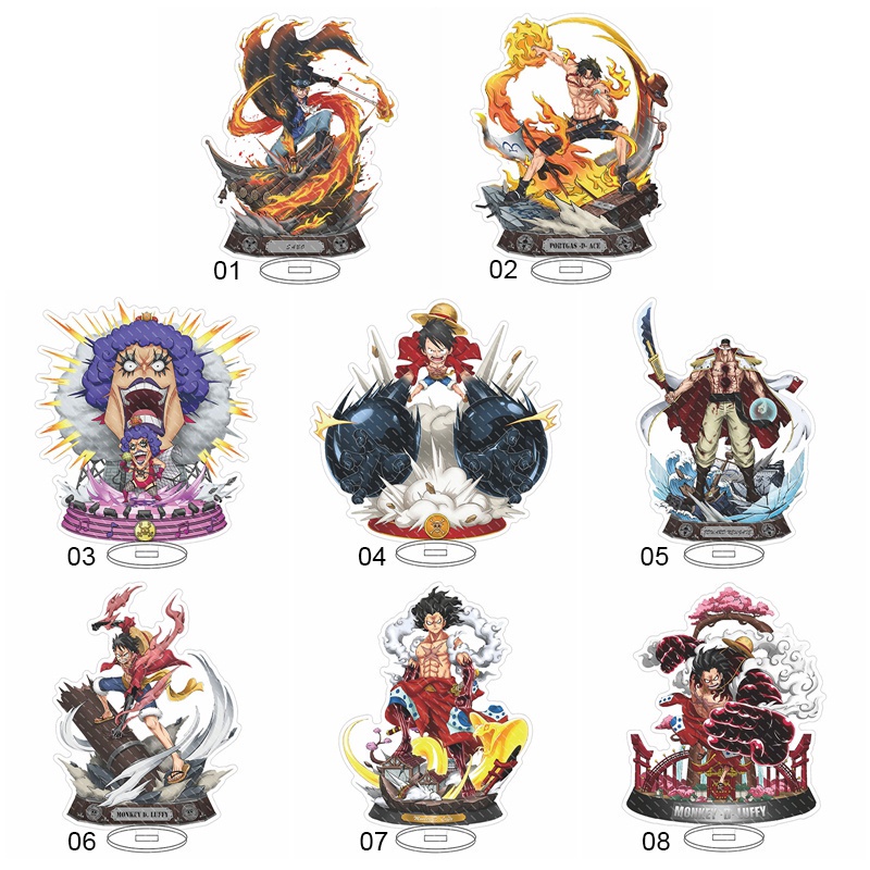 Mô hình nhân vật phim hoạt hình One Piece bằng acrylic