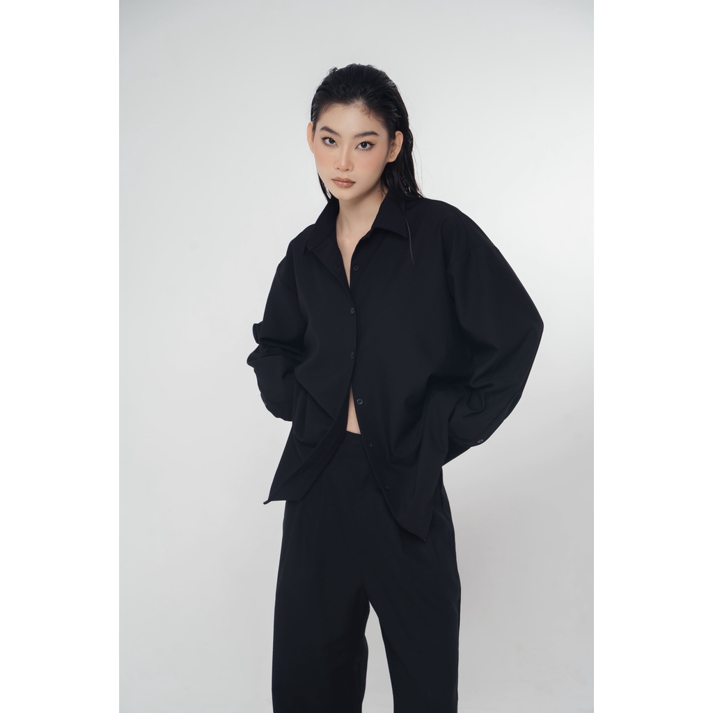 AMEGON Áo sơ mi tay dài NOIR SHIRT