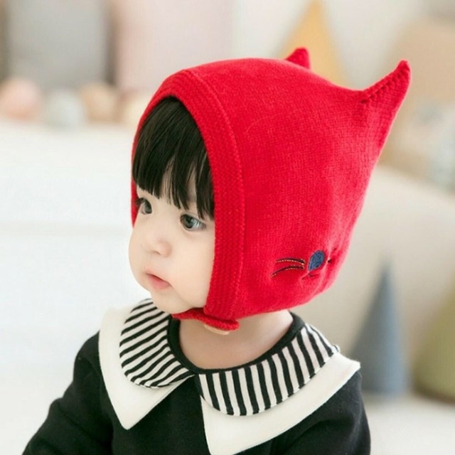 Mũ nón len tai mèo trùm tai cho bé Chic Kitten, chất liệu dày dặn ấm áp