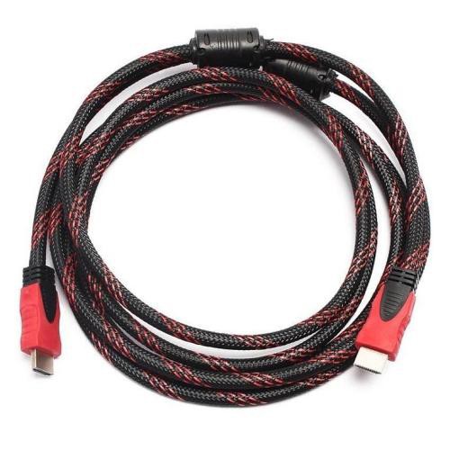Dây cáp 2 đầu hdmi dài 5m đầu tiếp xúc mạ vàng truyền tải hình ảnh chất lượng cao tới TV