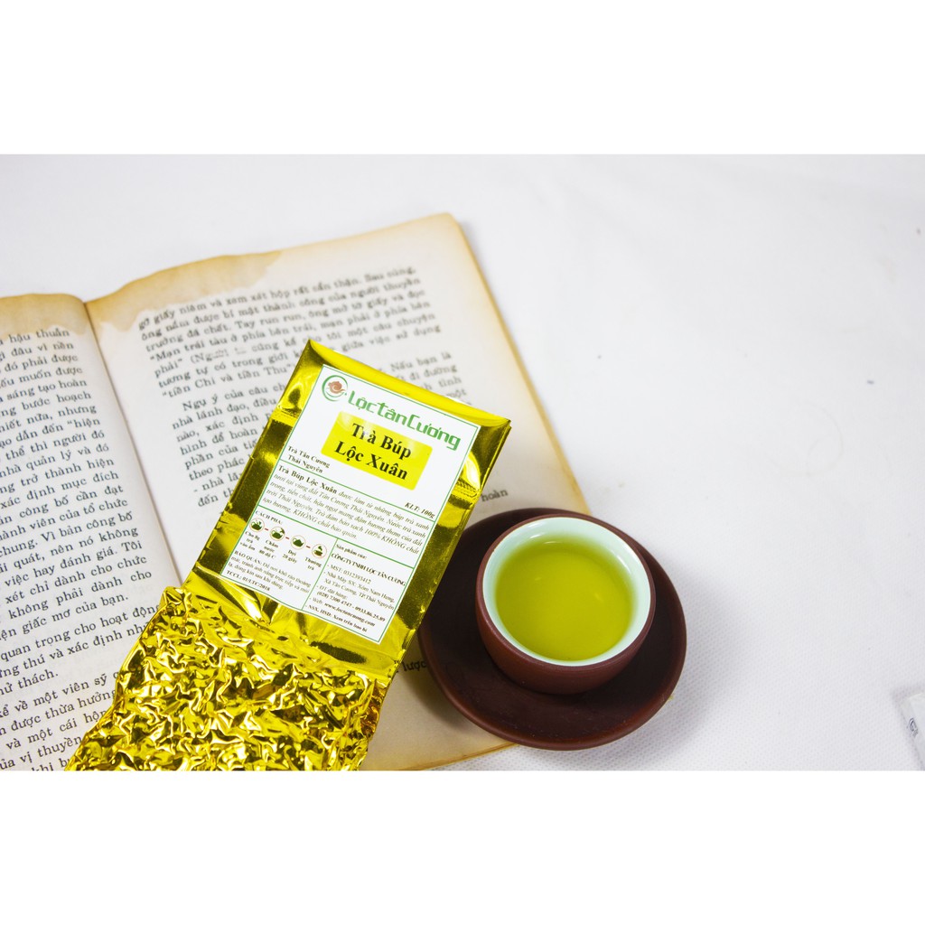 Trà Thái Nguyên Búp Lộc Xuân Lộc Tân Cương Túi 250g