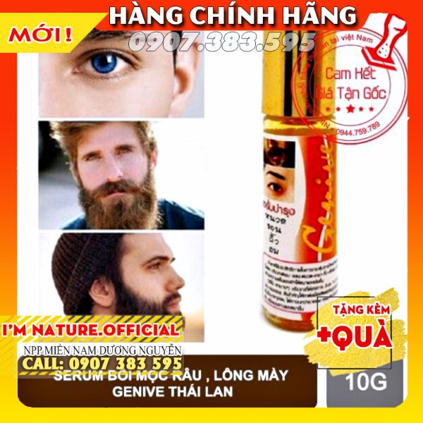 Serum Dưỡng Mọc Mi, Lông Mày, Râu Chắc Khỏe Genive