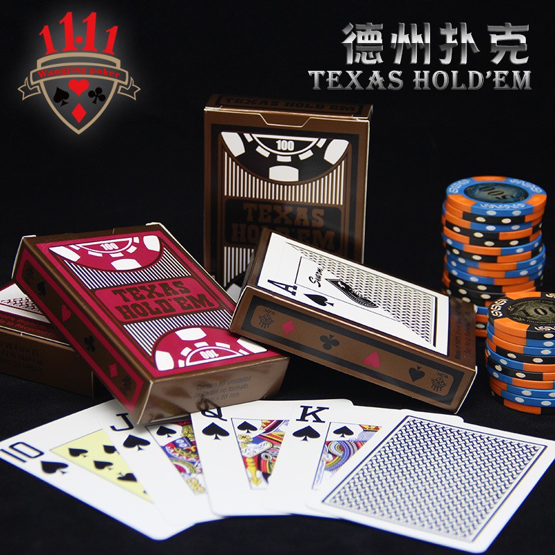 Bộ Bài Tây Poker nhựa Texas Holdem Swarm cao cấp siêu bền chống nước