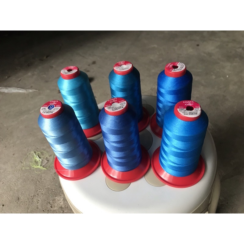 Chỉ thêu Coats cuộn 3000m dùng cho máy thêu vi tính. Giao đơn từ 50k