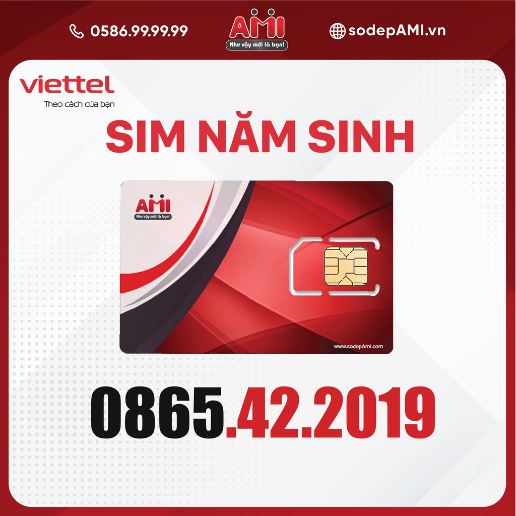 Sim Năm Sinh 2019 Vinaphone Hợp Tuổi Hợp Mệnh Hợp Phong Thủy - Số đẹp AMI