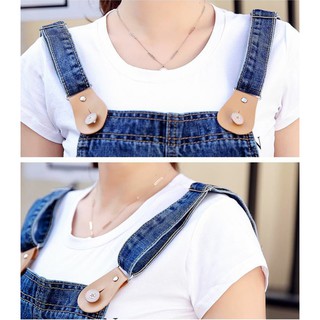 Đầm Yếm Jean Nữ Wash Cào