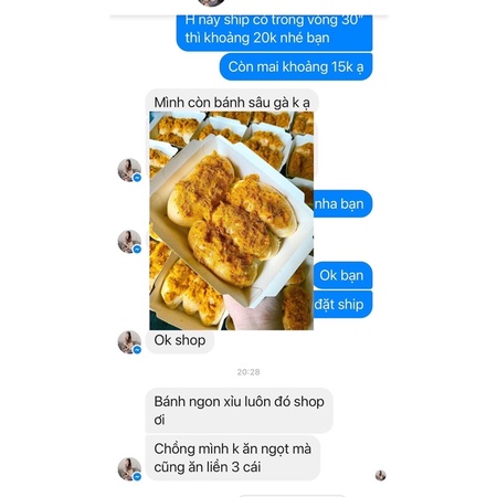 Bánh Sâu Gà Phômai