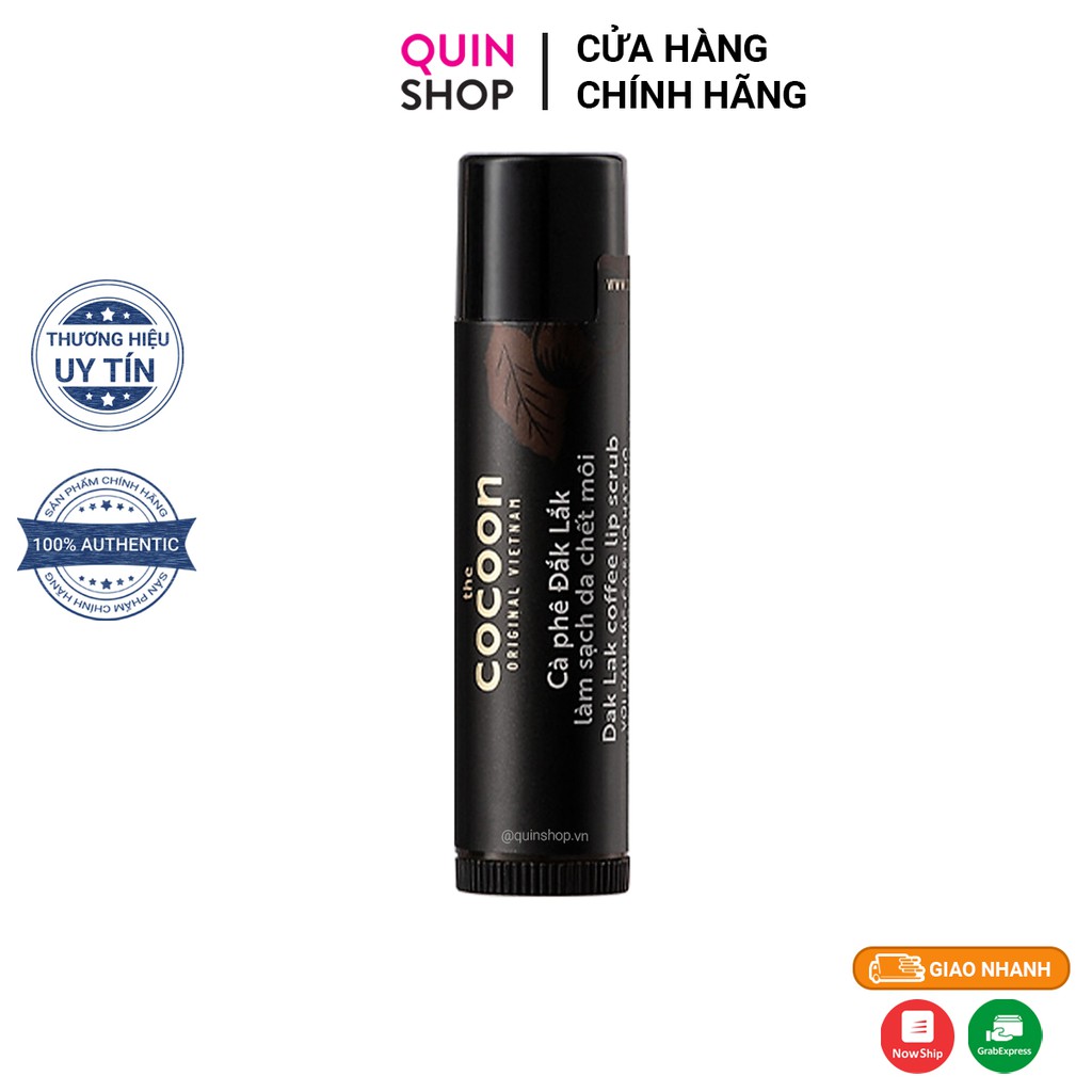 Tẩy Da Chết Môi The Cocoon Dak Lak Coffee Lip Scrub