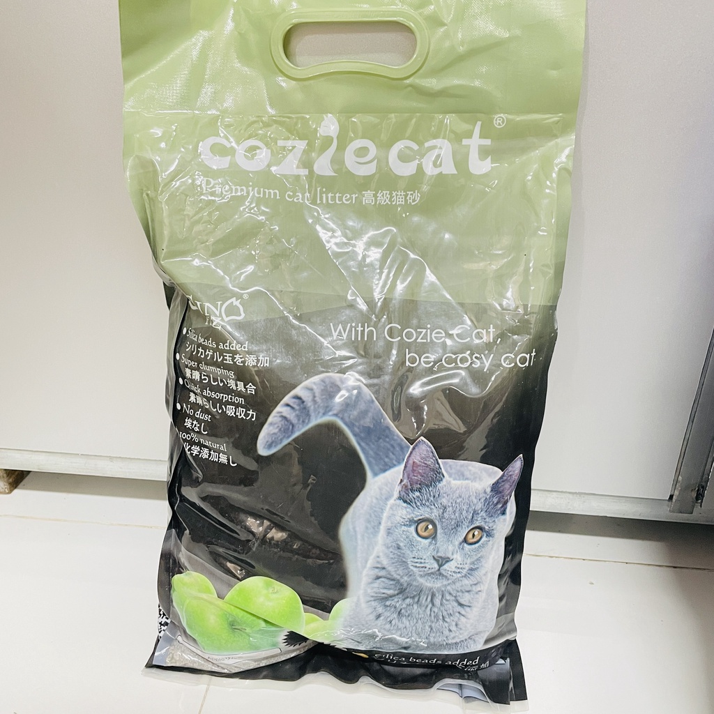 Cát Vệ Sinh COZIE CAT 5L - Khử mùi hiệu quả ( chanh , táo , cà phê , lavender)