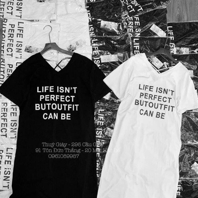 Váy cotton chữ (THANH NGỌC