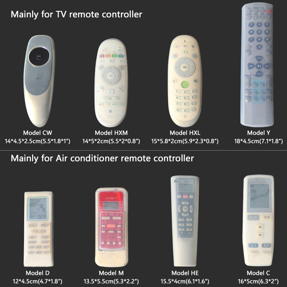 Vỏ silicon mềm chống bụi chống nước bọc remote 14 kích thước dành cho TV Sony RM-SA014 YK-76LB 72PA