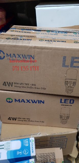 Đèn LED trụ 4w - Maxwin
