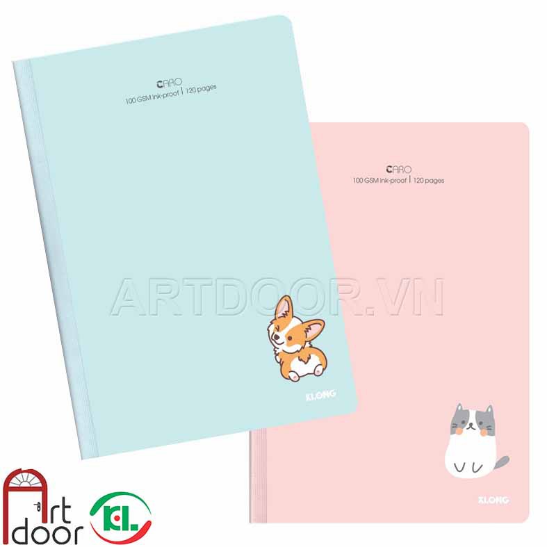 [ARTDOOR] Sổ dán gáy DOT làm planner cỡ B5 (60 tờ)