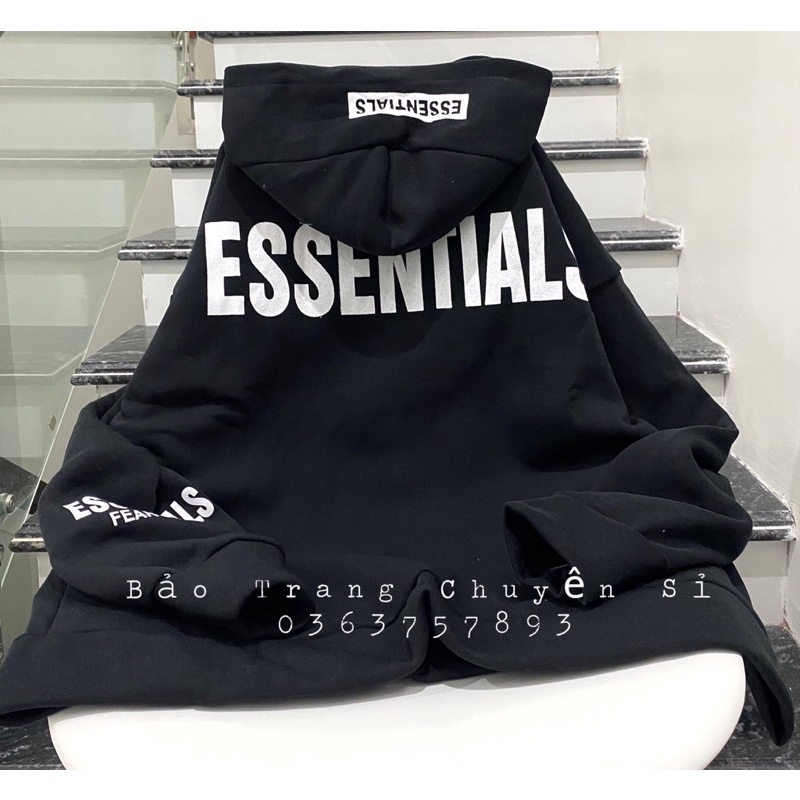 [Mã 12FASHIONSALE1 giảm 10K đơn 50K] Áo Khoác Nỉ Essen Chất Nỉ Lót Bông Form To Unisex Nam Nữ Ulzzang | BigBuy360 - bigbuy360.vn