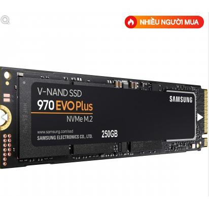 Ổ cứng SSD M2-PCIe 250GB Samsung 970 EVO Plus NVMe 2280