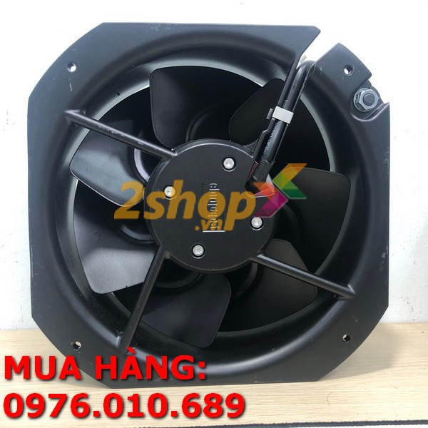 Quạt hút, QUẠT TẢN NHIỆT EBM PAPST W2E200-HK38-01, 230V, 225x225x80mm HÀNG MỚI CHÍNH HÃNG 100%, XUẤT XỨ INDIA