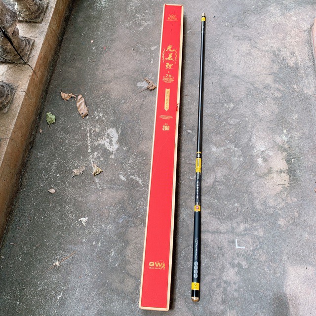 cần câu tay GW 7H dài 3m6 tải cá 13kg siêu nhẹ 100g hàng chính hãng GW nhập khẩu y hình giảm giá sele y hình
