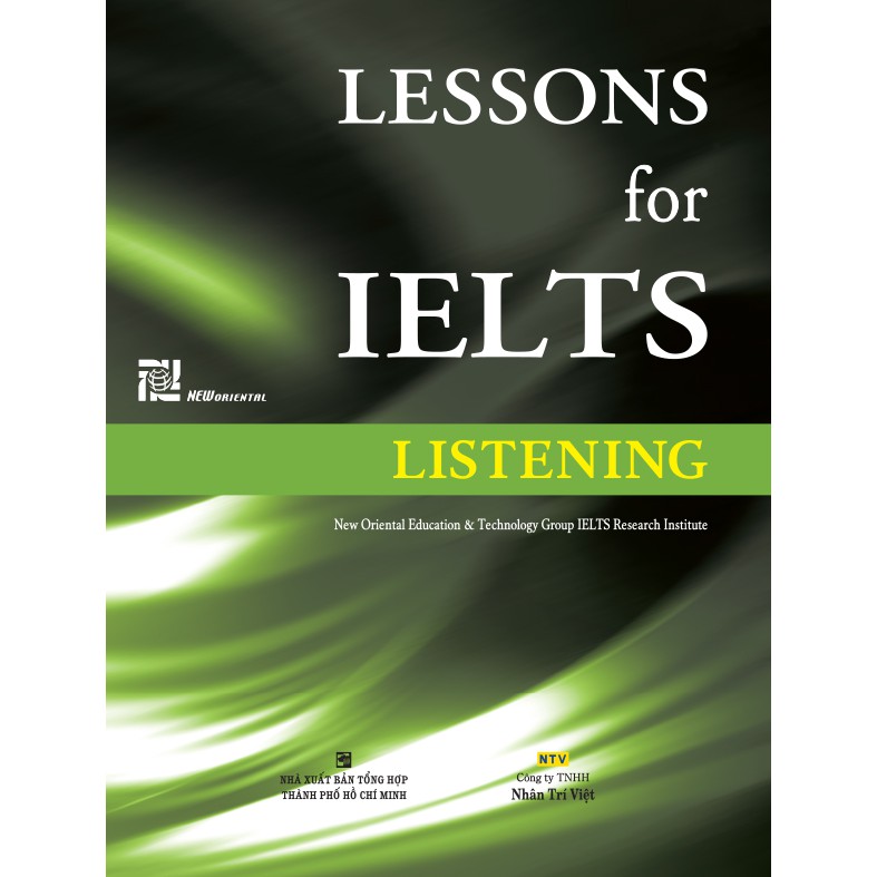 Sách - Lessons for IELTS - Listening (kèm CD)