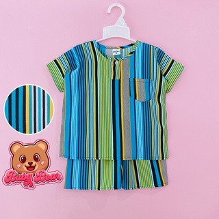 Đồ tole bé trai, bộ tole bé trai 8-50kg cộc tay vải lanh - Babybearvn