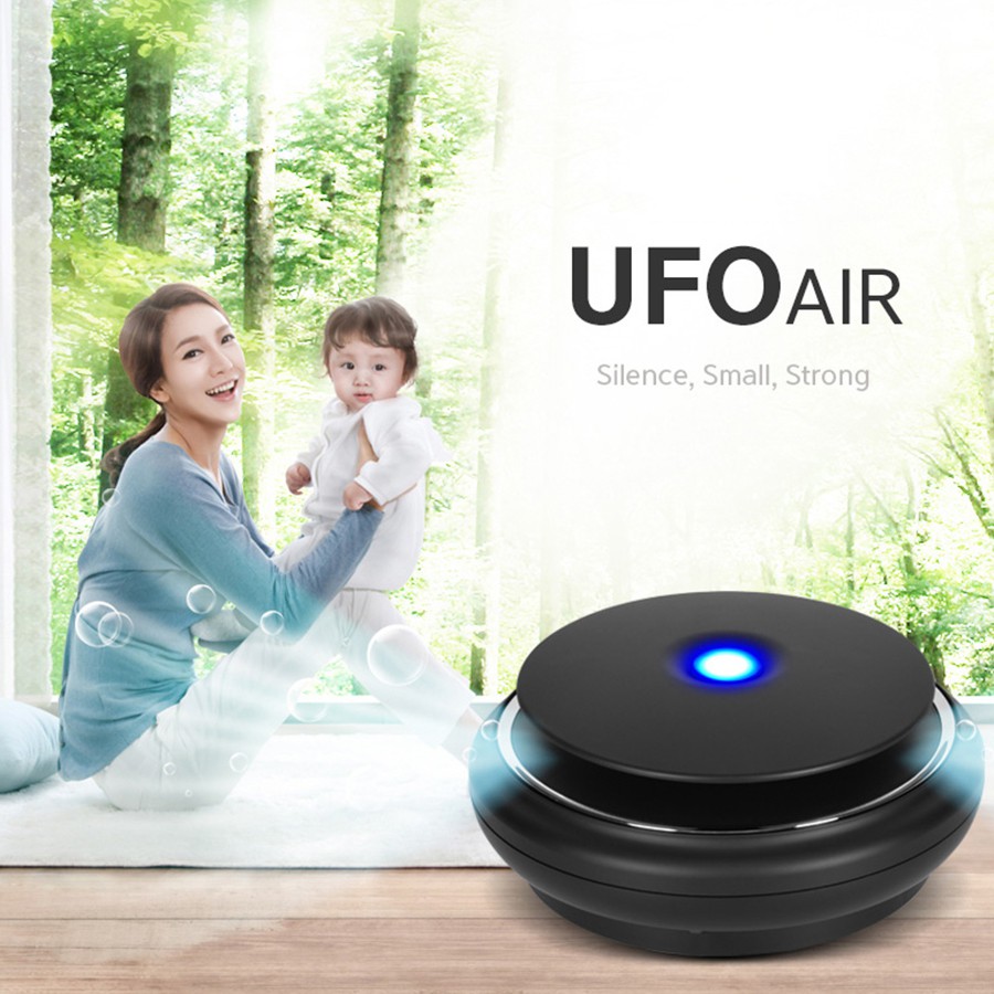 Máy Lọc Không Khí Airtec UFO-AIR - Nhập Khẩu Hàn Quốc (Cho Không Gian Dưới 30m2)