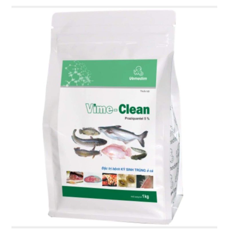 vime-clean trị ký sinh trùng