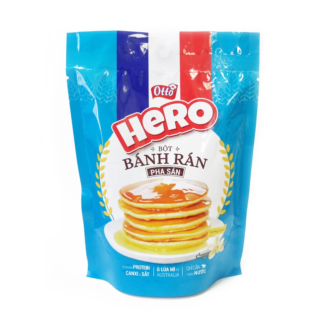 [Mã WCP061 giảm 30% đơn 40.000Đ] [DATE 10/2023] CHÍNH HÃNG Bột Bánh Rán Pha Sẵn Hero 200G