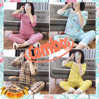 [combo quần áo mặc nhà giá rẻ