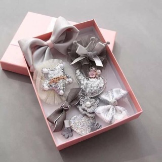 Hộp phụ kiện tóc cho bé