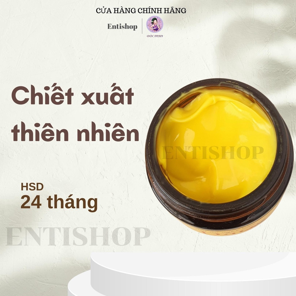 Mặt nạ nghệ tươi, Mặt nạ nghệ Ả đào sáng da, giảm thâm, mờ nám MỘC NHAN 50gr