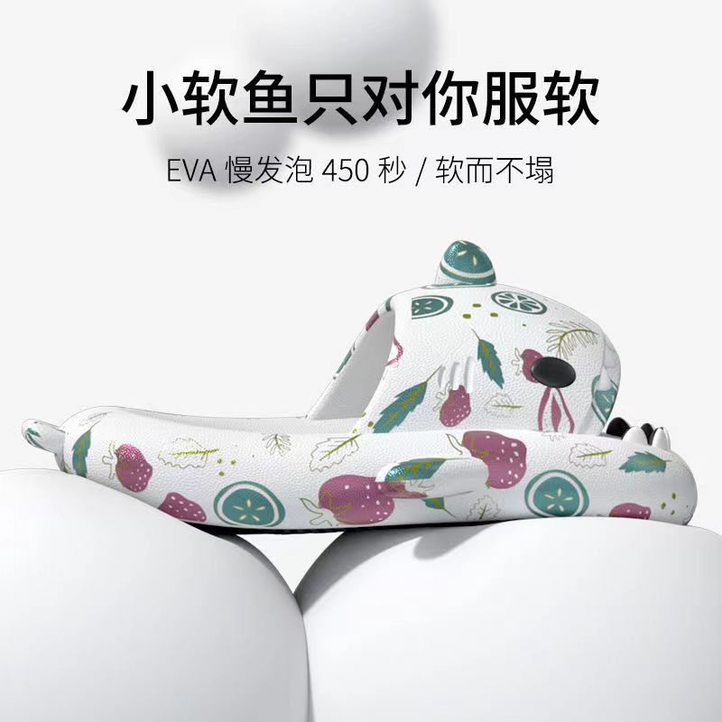 Dép Hình Cá Mập Ngộ Nghĩnh Đáng Yêu Cho Cặp Đôi
