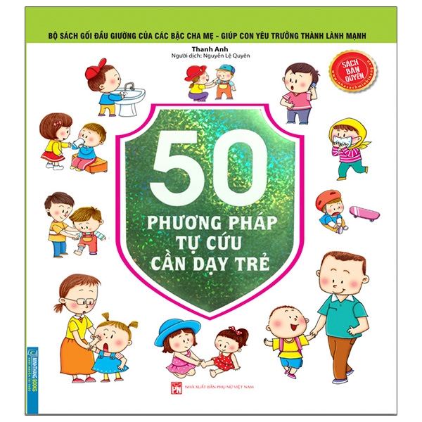 Sách Bộ Sách Gối Đầu Giường Của Các Bậc Cha Mẹ - Giúp Con Yêu Trưởng Thành Lành Mạnh - 50 Phương Pháp Tự Cứu Cần Dạy Trẻ