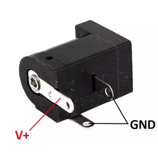 Jack Nguồn Dc5.5x2.1mm Cái