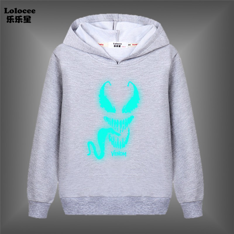 MARVEL Áo Hoodie Có In Hình Nhân Vật Venom Cao Cấp Cho Nam