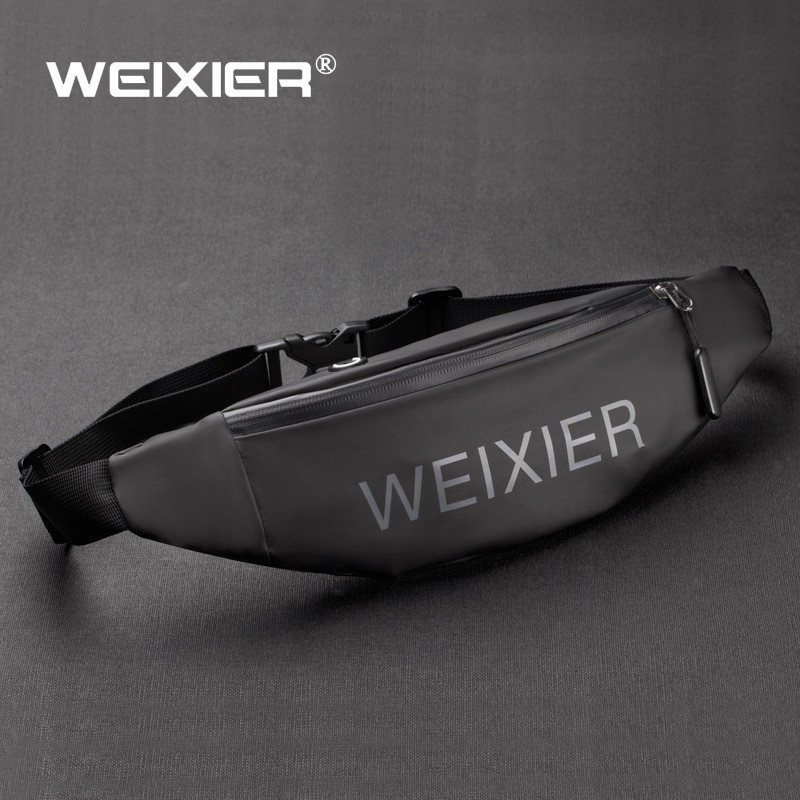 Túi đeo hông đeo thắt lưng Weixier chống nước Vừa sử dụng chạy bộ tập thể dục vừa đeo chéo thời trang - Hàng nhập khẩu