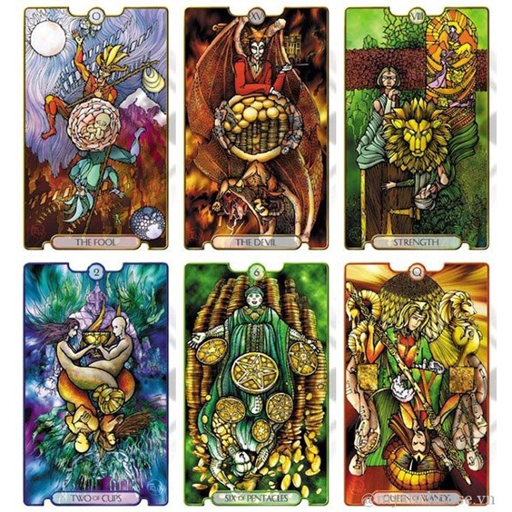 Bài Tarot Revelations Tarot handmade kích thước gốc