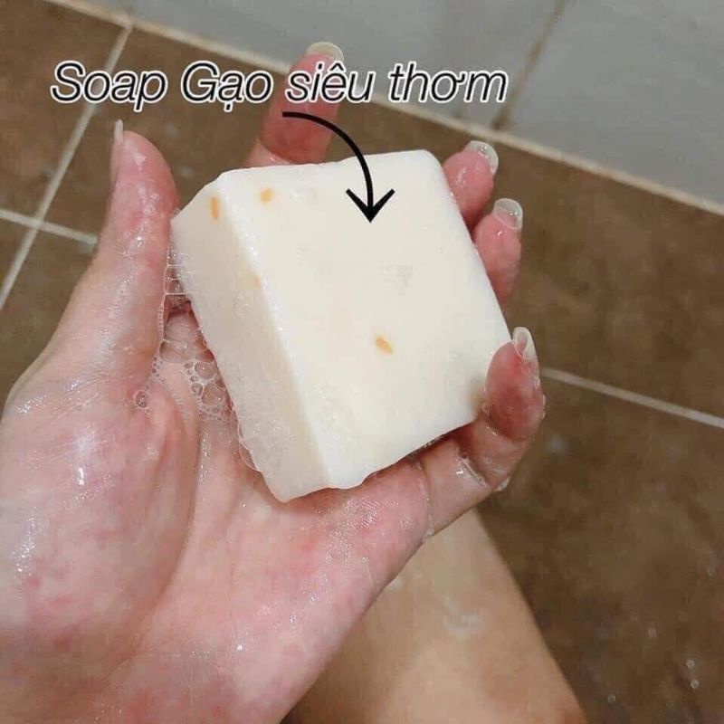 Soap Gạo Thái Lan Chính Hãng - dùng tắm hoặc rửa mặt đều được | BigBuy360 - bigbuy360.vn