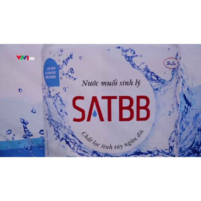 NƯỚC MUỐI SINH LÝ SATBB 550ML