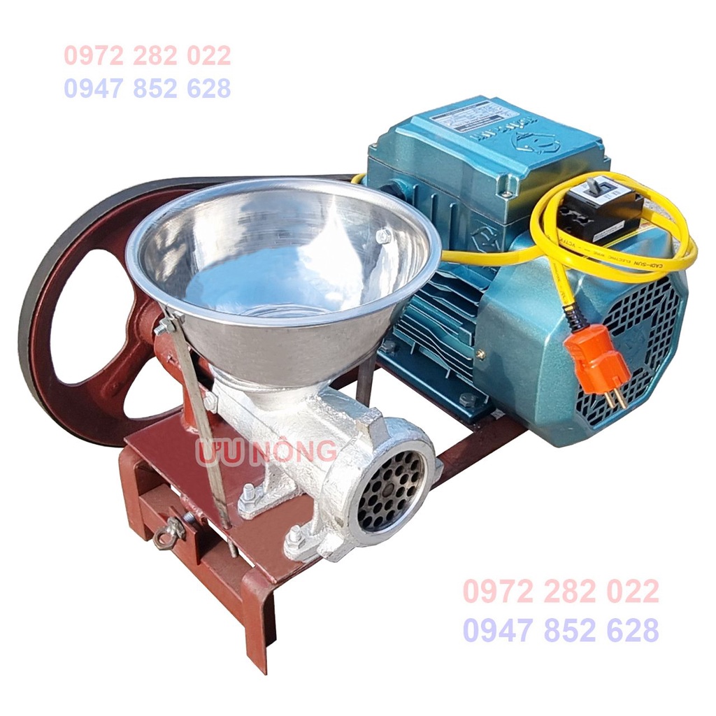 Máy xay thịt - Xay Cua - Xay Cá -  Xay xương - Đùn cám đa năng Cối 10