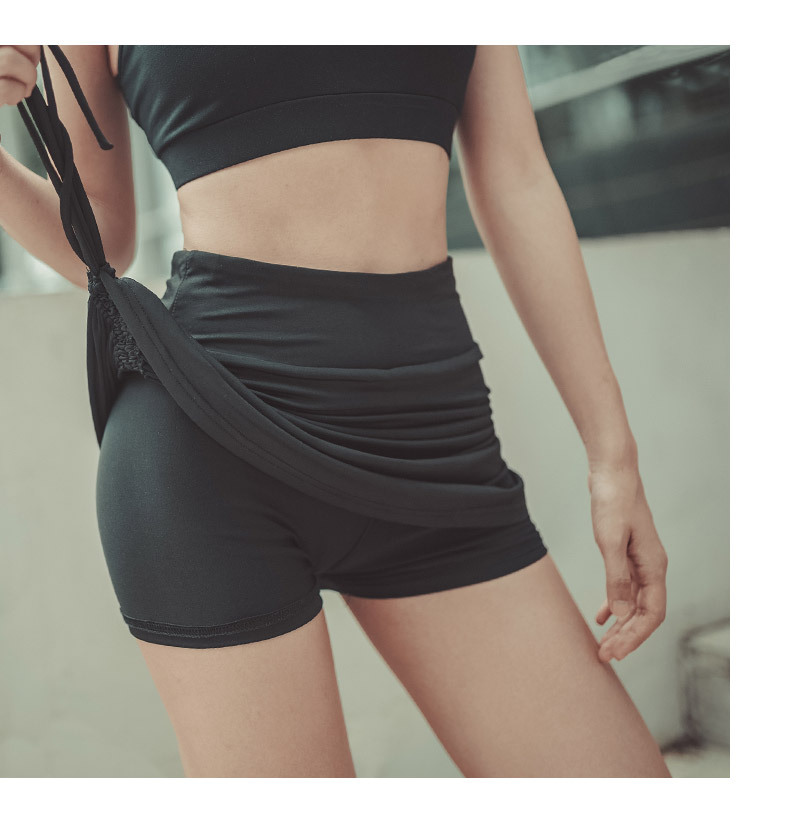 DUNEA Chân Váy Thể Thao Lưng Cao Chống Lóa Thiết Kế Năng Động Cho Nữ